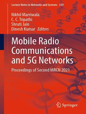 cover image of Mobile Radio Communications and 5G Networks